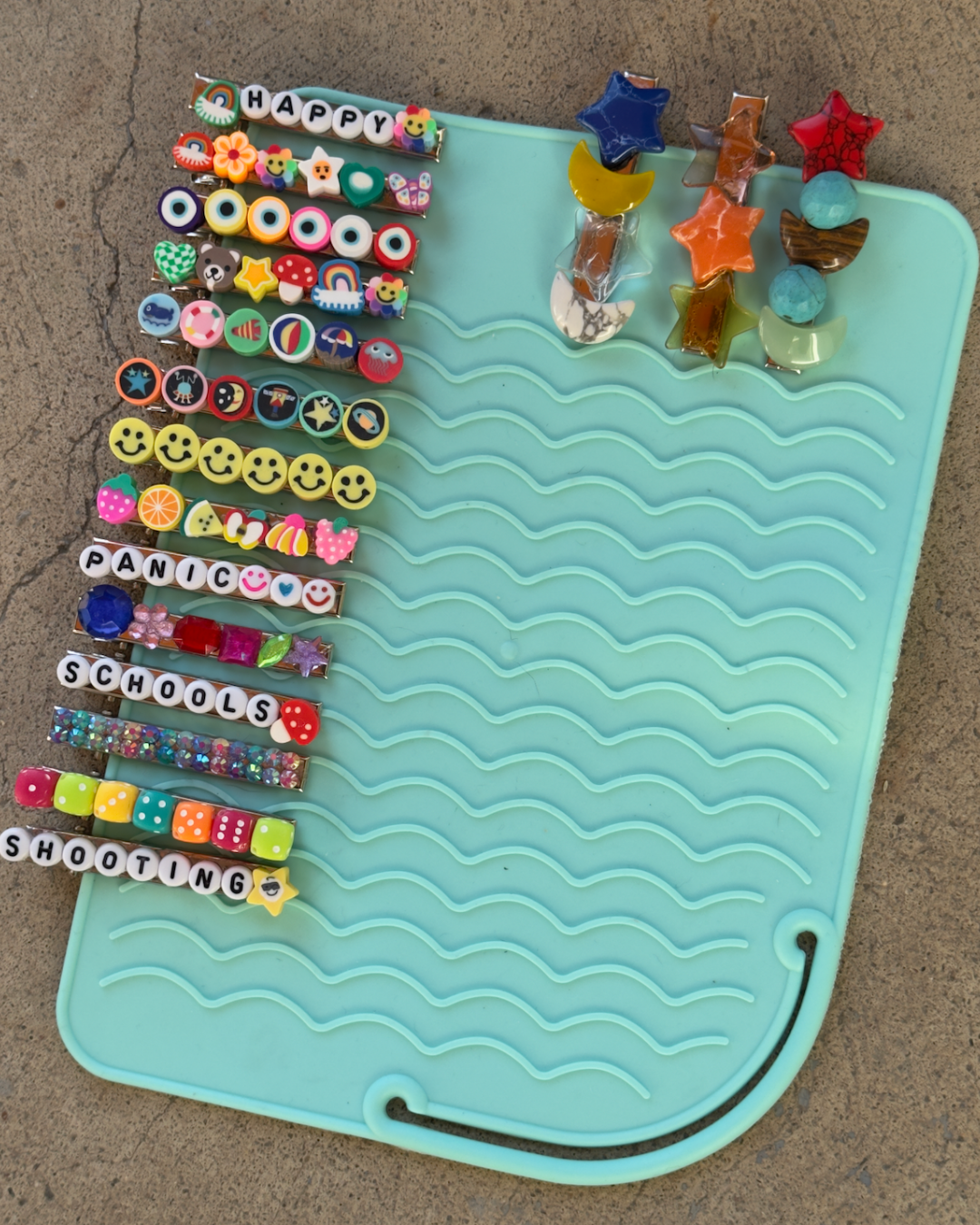 😃 Beaded Barrettes • READY TO SHIP