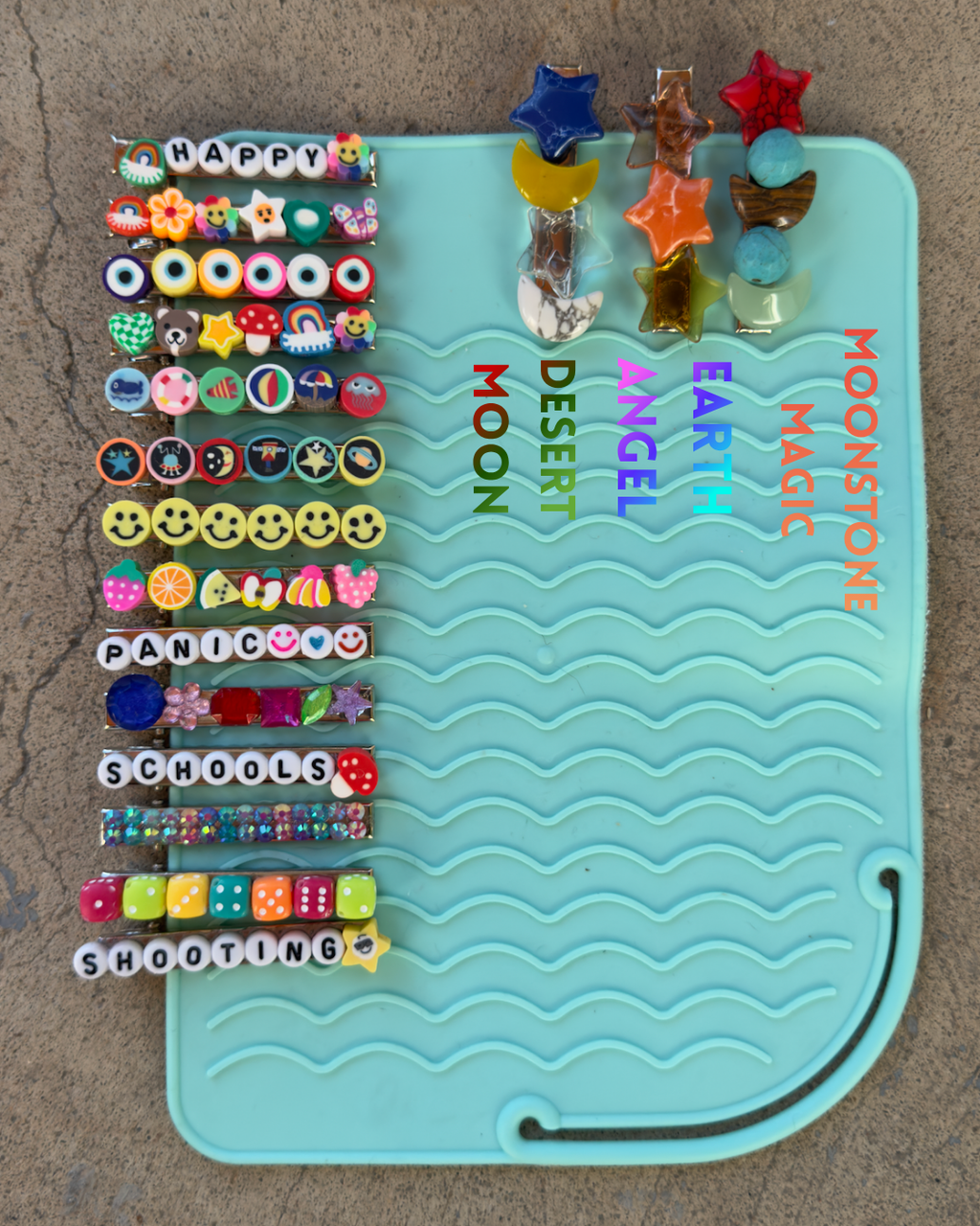 😃 Beaded Barrettes • READY TO SHIP