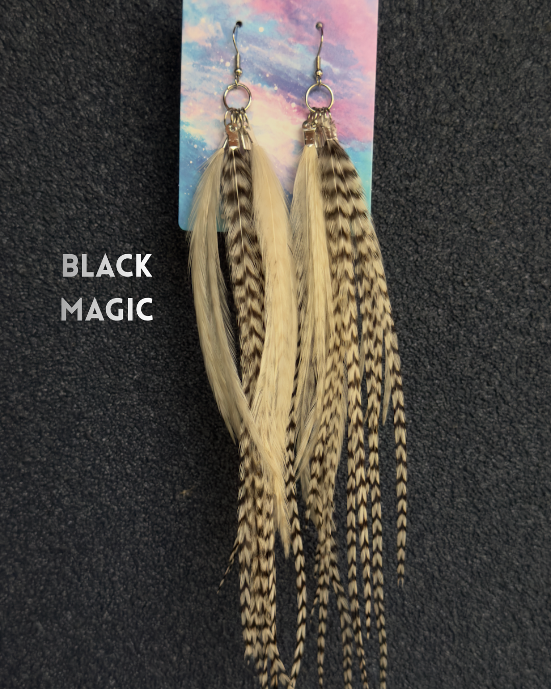 🪶 Feather Fairy Earrings • READY TO SHIP