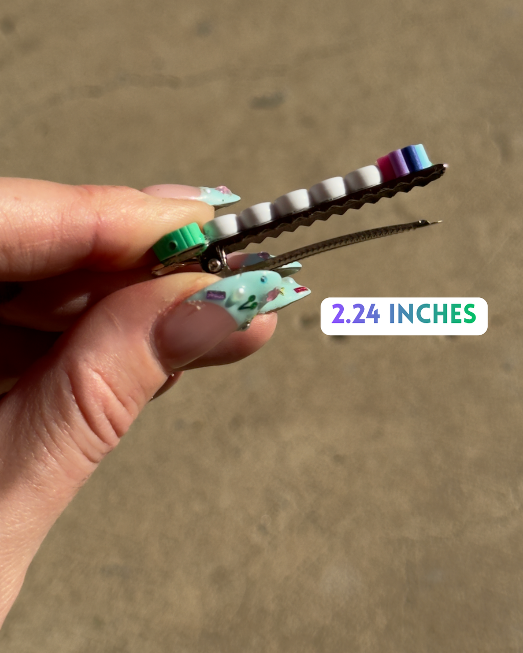 😃 Beaded Barrettes • READY TO SHIP