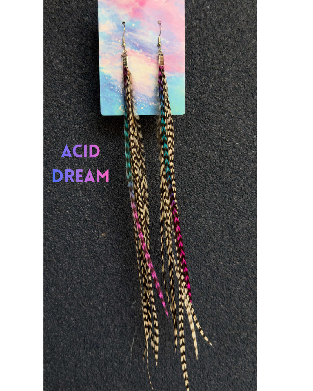 🪶 Feather Fairy Earrings • READY TO SHIP