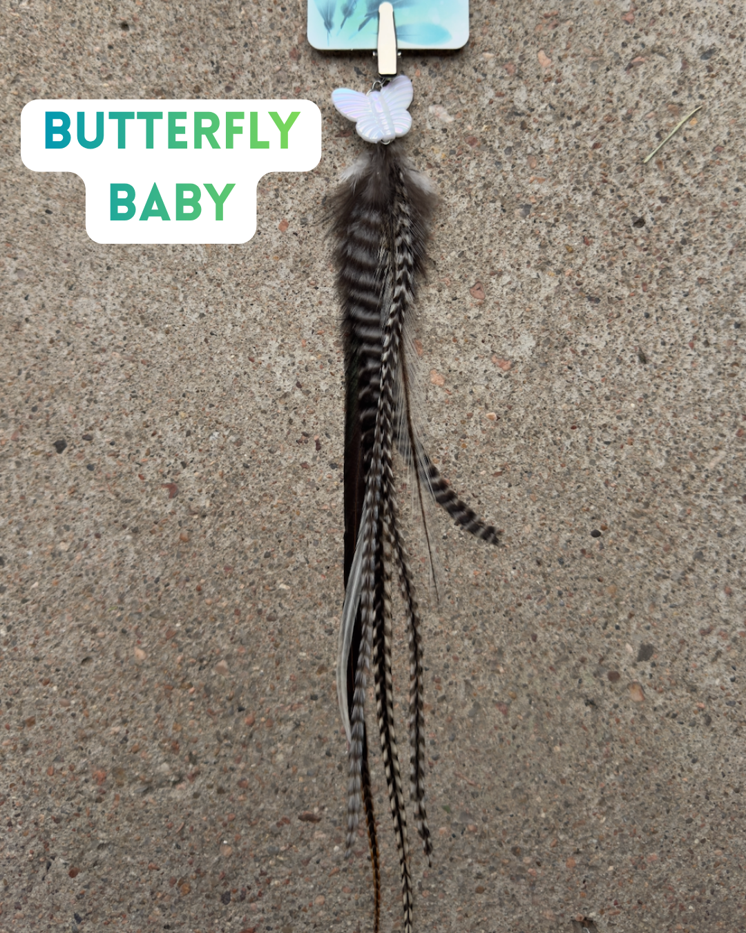 🪶 Feather Fairy Clip • READY TO SHIP