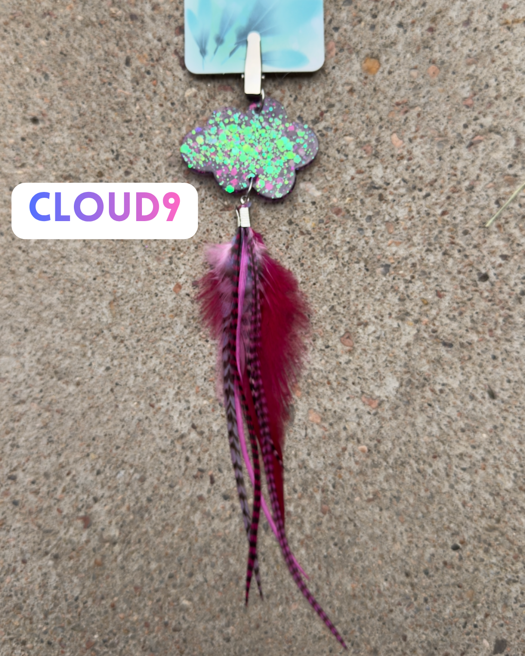 🪶 Feather Fairy Clip • READY TO SHIP