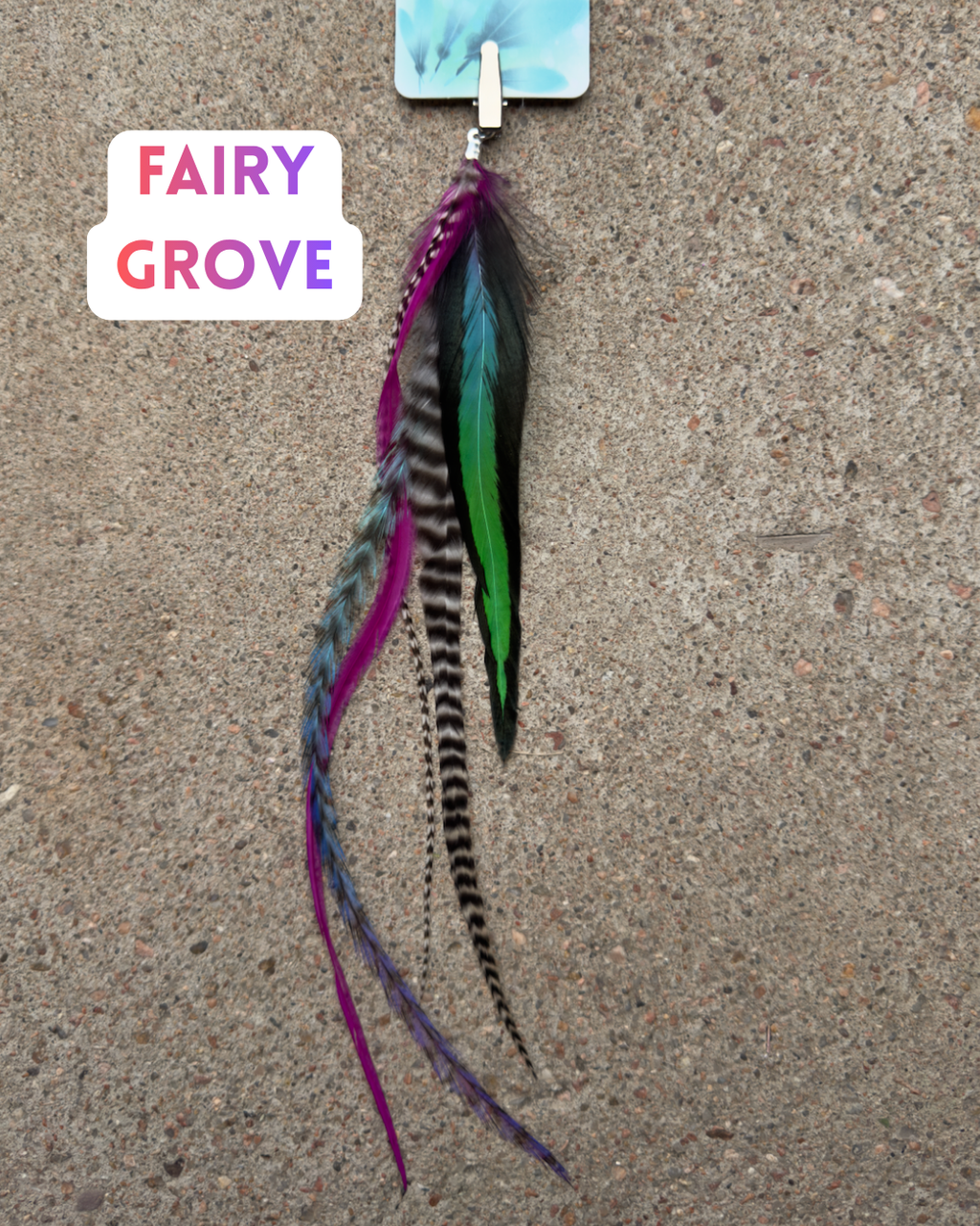 🪶 Feather Fairy Clip • READY TO SHIP