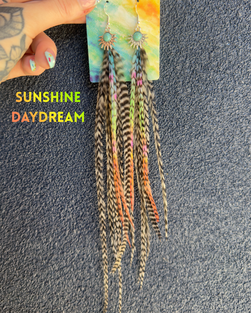 🪶 Feather Fairy Earrings • READY TO SHIP