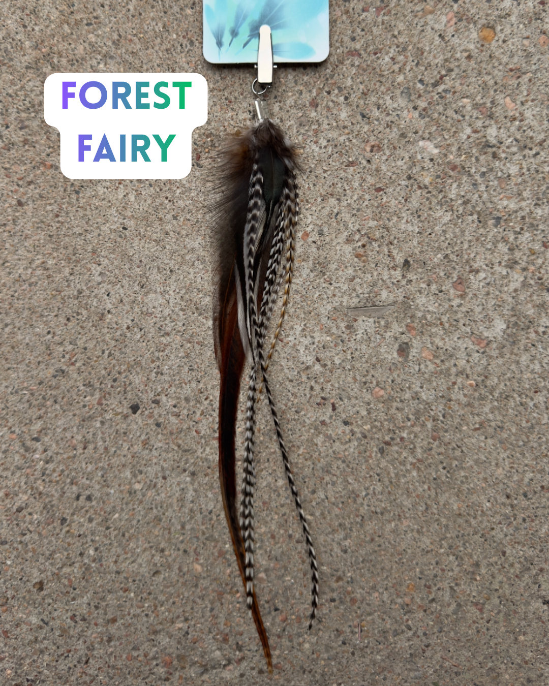 🪶 Feather Fairy Clip • READY TO SHIP