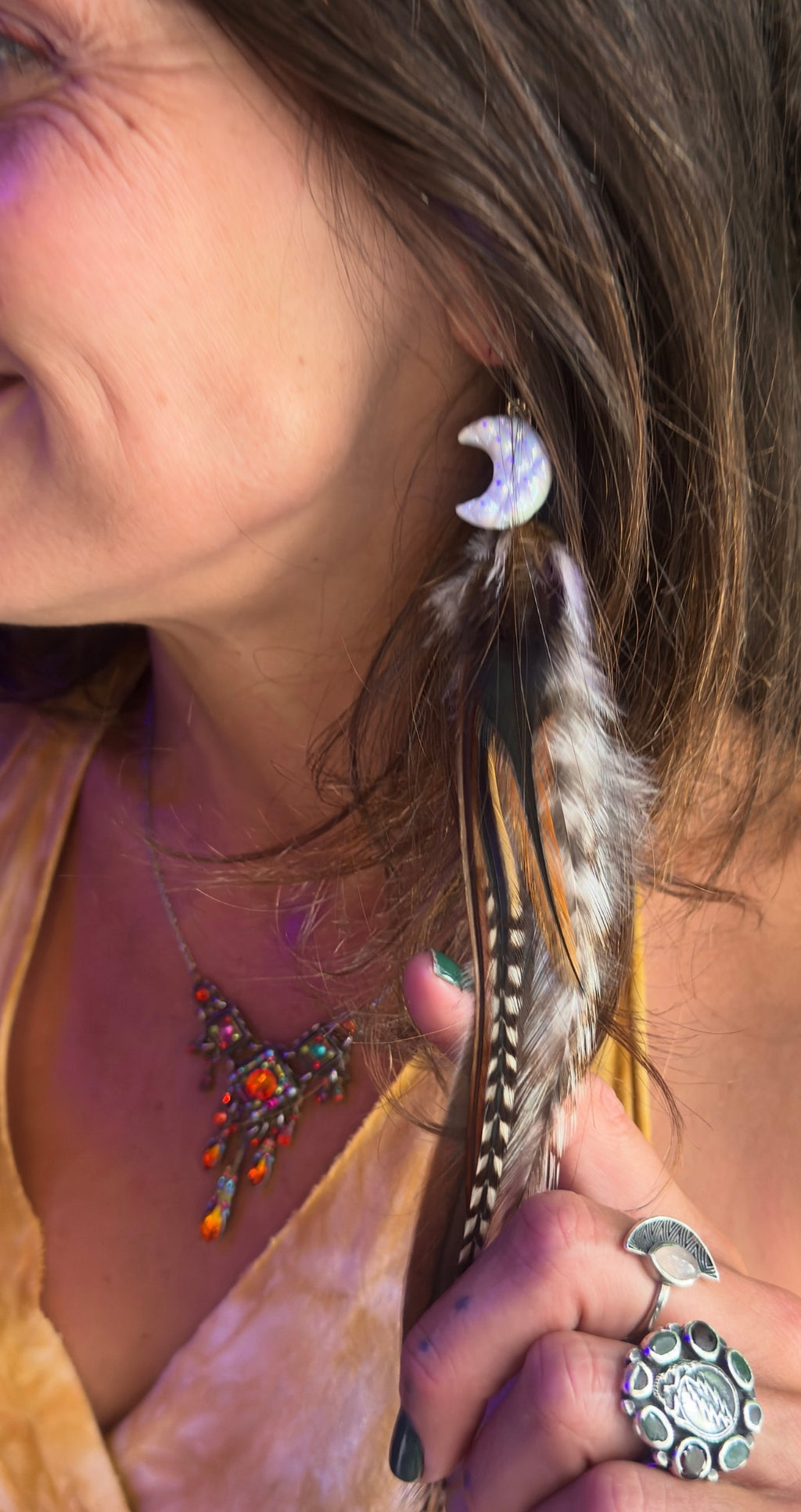 ✨ Feather Fairy Earrings • Made For You