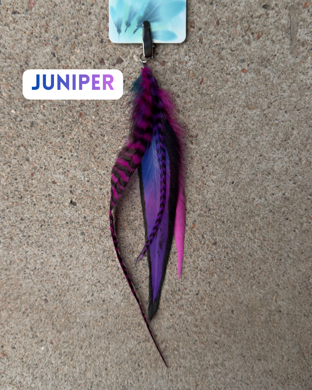 🪶 Feather Fairy Clip • READY TO SHIP
