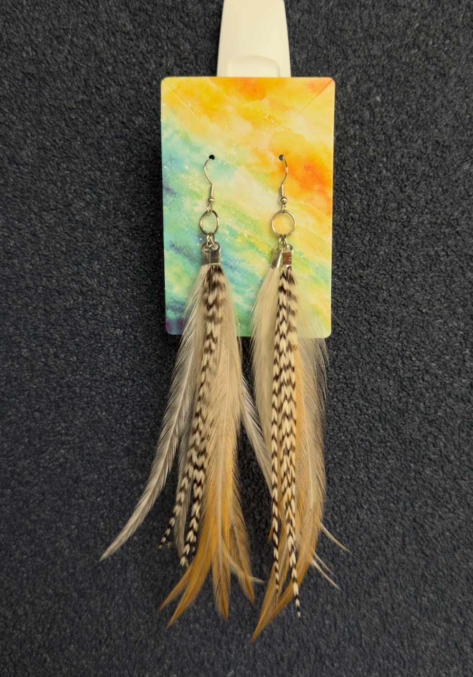 🪶 Feather Fairy Earrings • CUSTOM