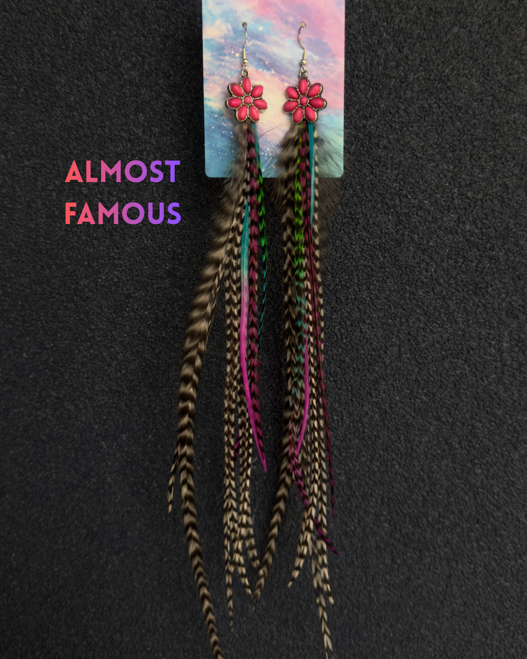 🪶 Feather Fairy Earrings • READY TO SHIP