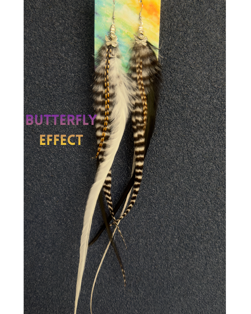 🪶 Feather Fairy Earrings • READY TO SHIP