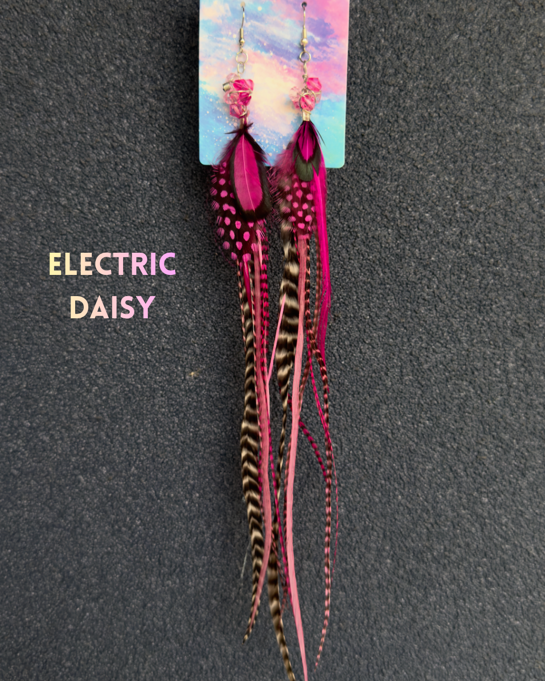 🪶 Feather Fairy Earrings • READY TO SHIP