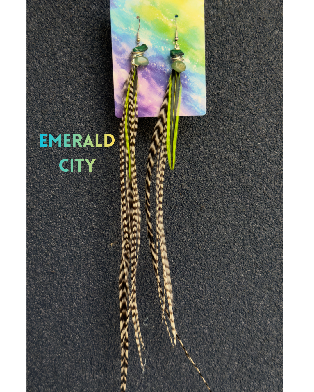 🪶 Feather Fairy Earrings • READY TO SHIP