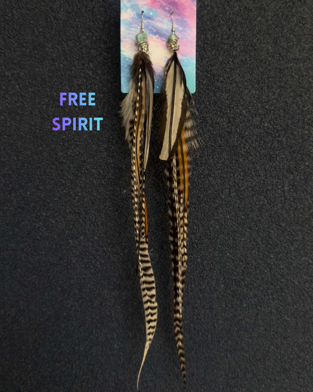🪶 Feather Fairy Earrings • READY TO SHIP