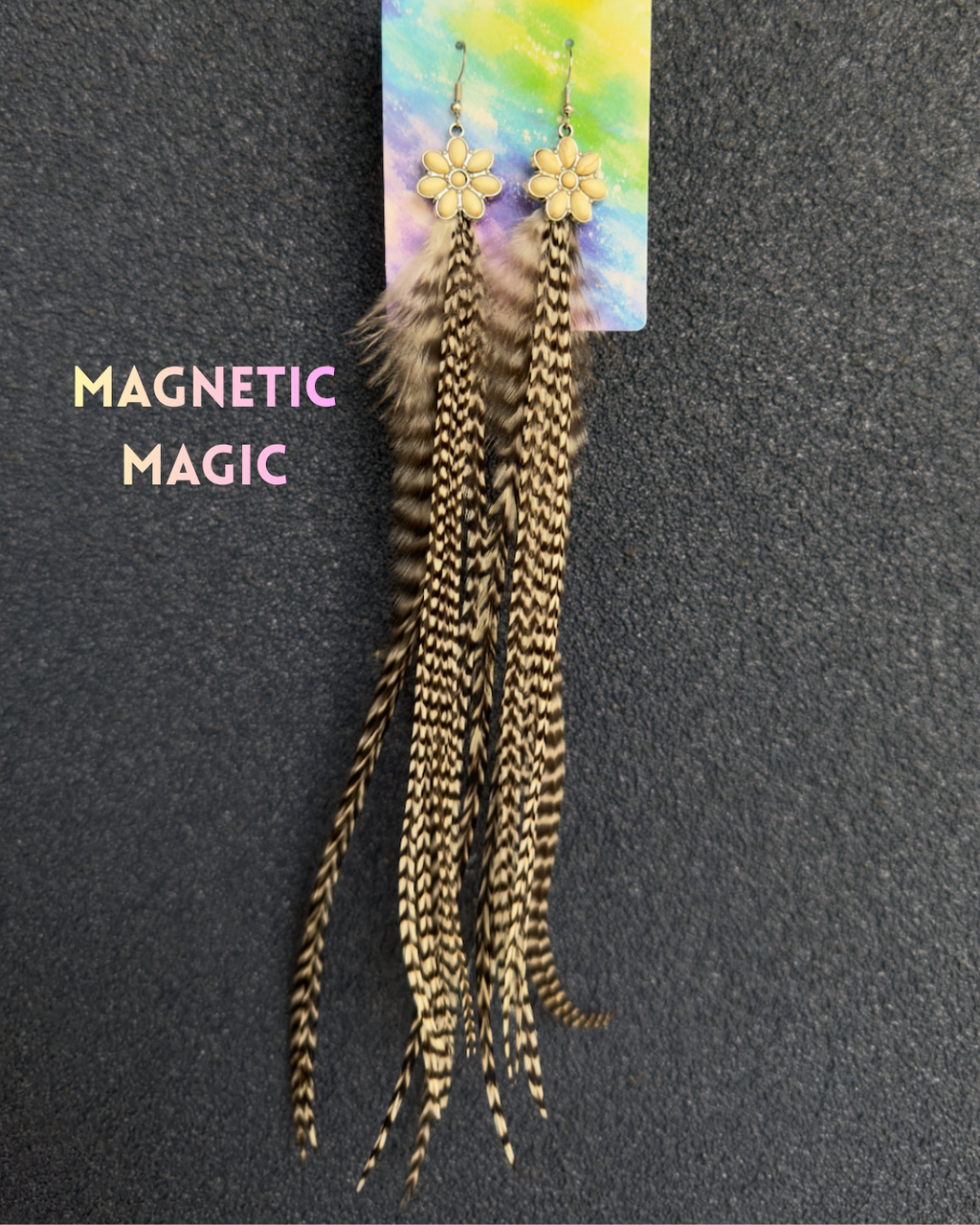 🪶 Feather Fairy Earrings • READY TO SHIP
