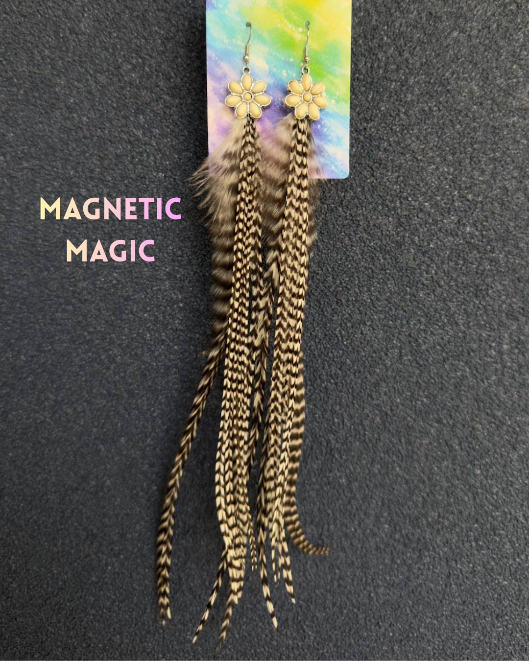 🪶 Feather Fairy Earrings • READY TO SHIP