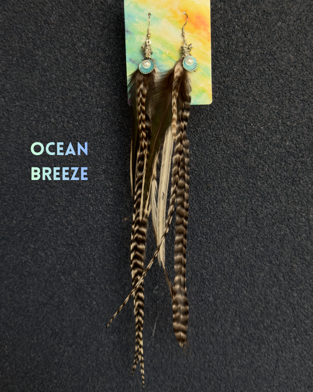 🪶 Feather Fairy Earrings • READY TO SHIP