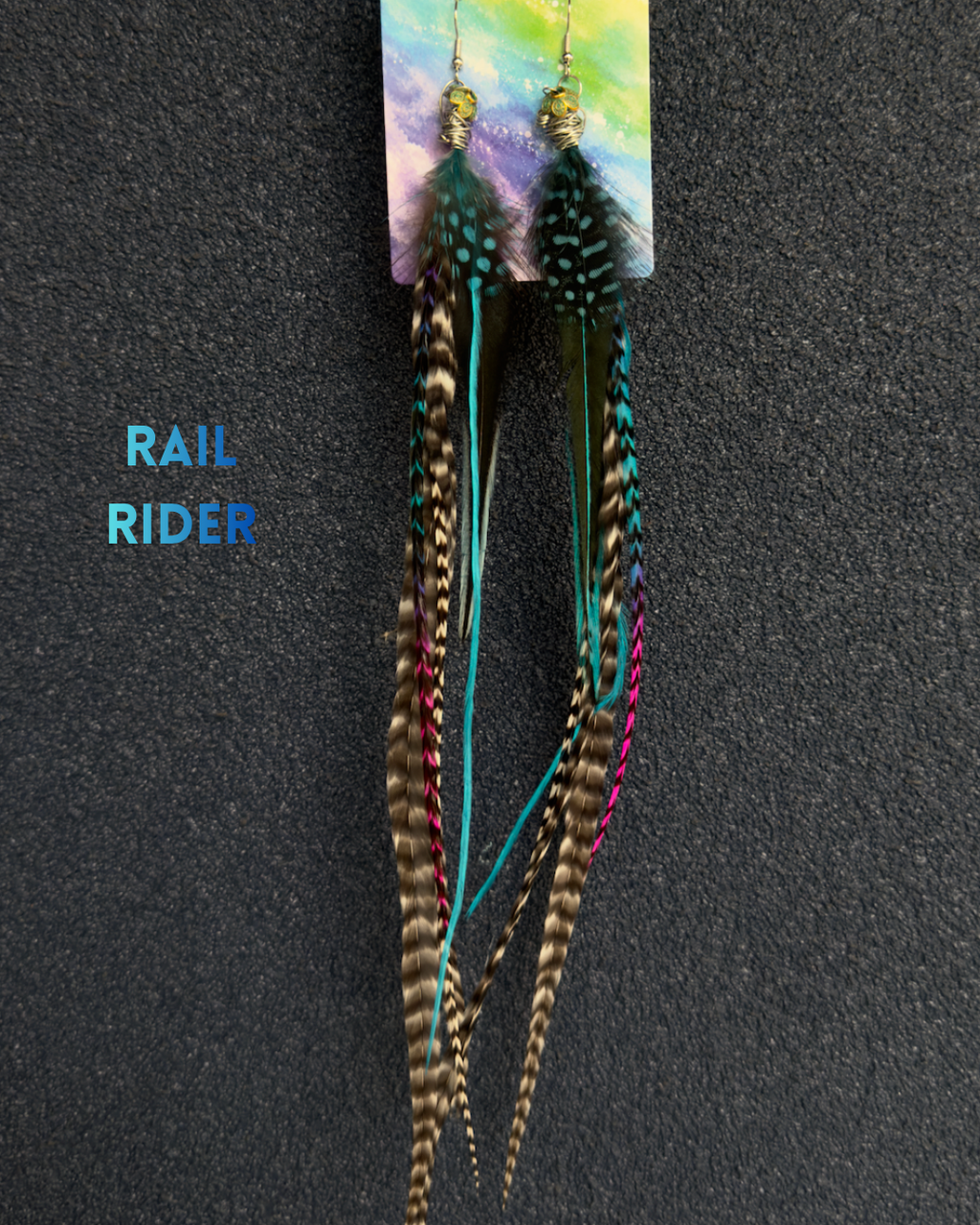 🪶 Feather Fairy Earrings • READY TO SHIP