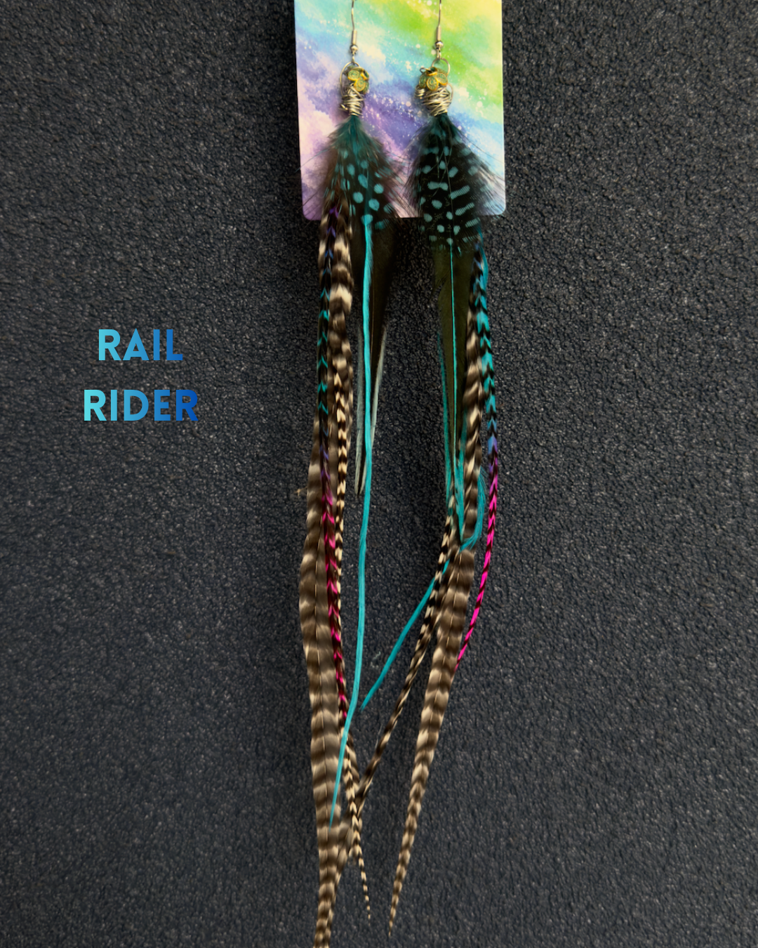 🪶 Feather Fairy Earrings • READY TO SHIP