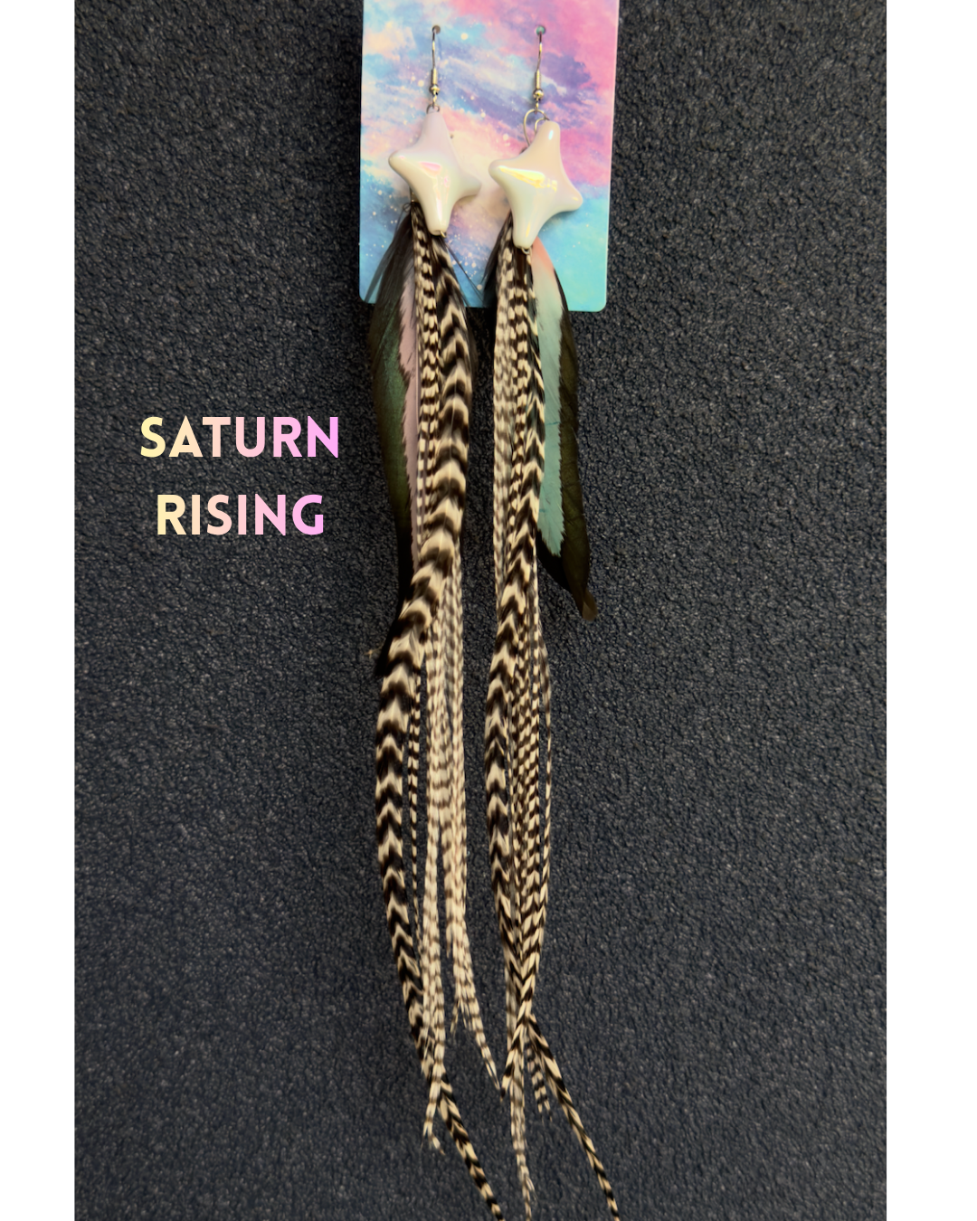 🪶 Feather Fairy Earrings • READY TO SHIP