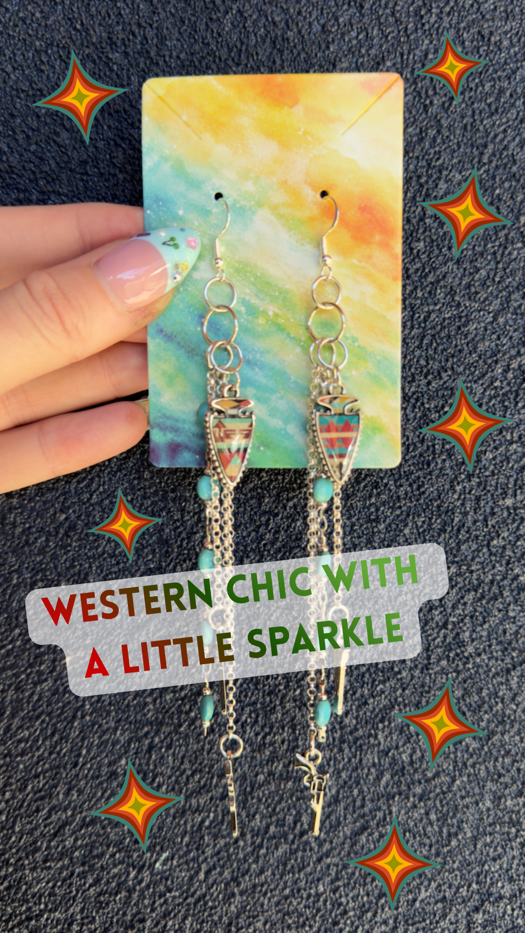 💠 Dangle Earrings • CUSTOM