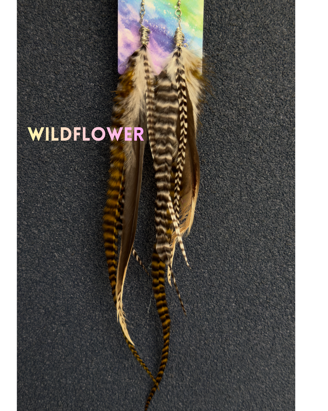 🪶 Feather Fairy Earrings • READY TO SHIP