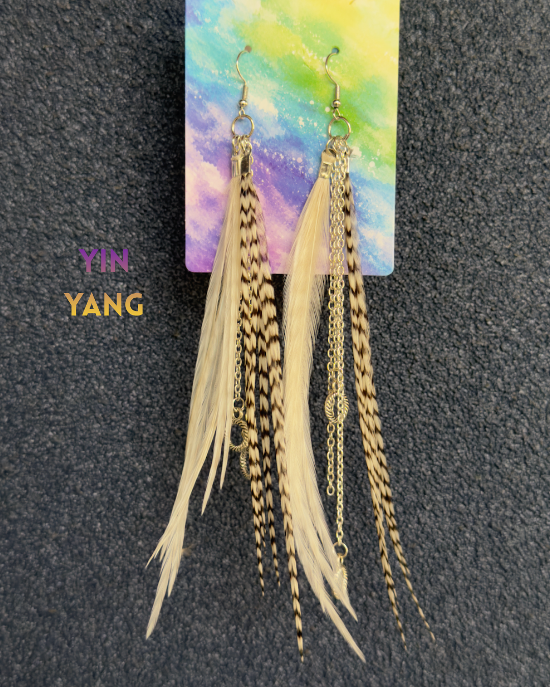 🪶 Feather Fairy Earrings • READY TO SHIP